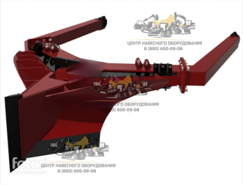 Плуг лесной ПЛП-135 с рамой РТУ-130 (Т-130)